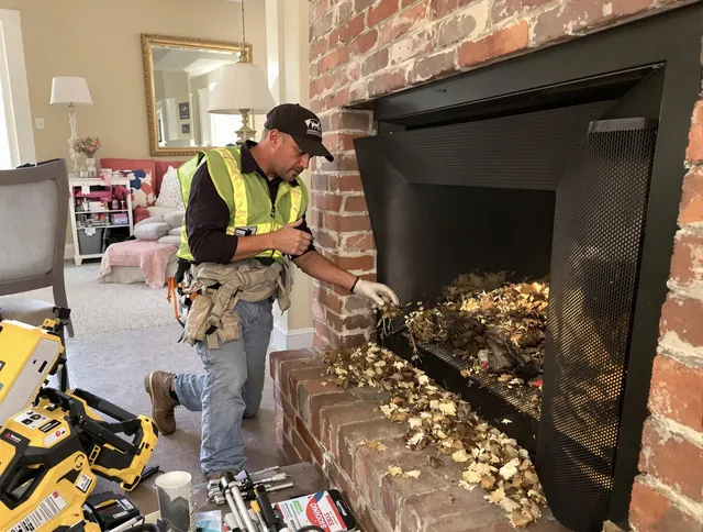 Safe screening installation by Jurupa Valley Chimney Sweep in Jurupa Valley, CA