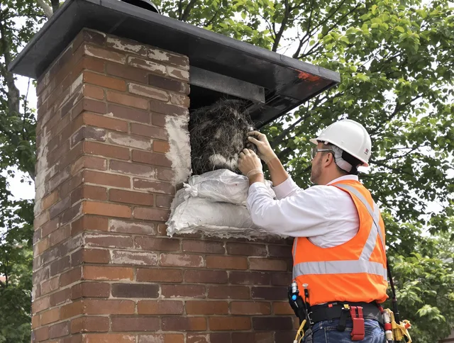 Humane removal of debris and animals by Jurupa Valley Chimney Sweep in Jurupa Valley, CA