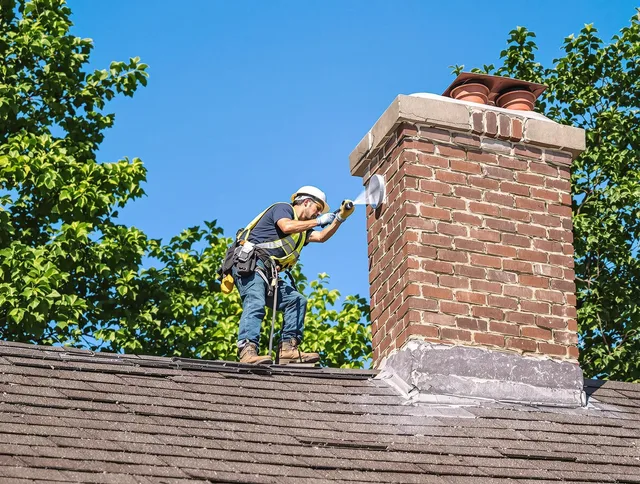 Jurupa Valley Chimney Sweep performing an inspection with advanced tools in Jurupa Valley, CA