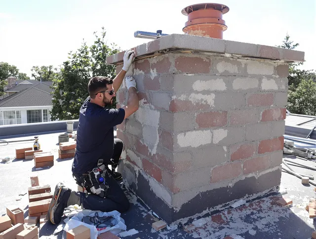 Advanced chimney repair process by Jurupa Valley Chimney Sweep in Jurupa Valley, CA