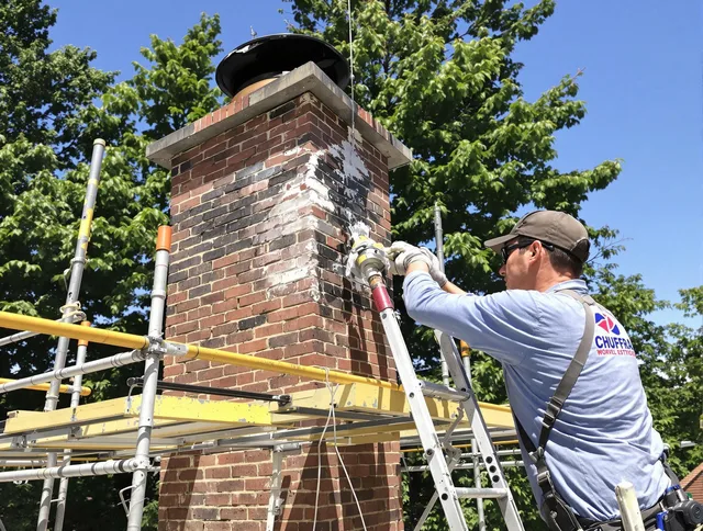 Structural chimney repair by Jurupa Valley Chimney Sweep in Jurupa Valley, CA
