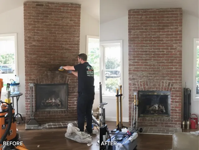 Finished chimney sweeping service by Jurupa Valley Chimney Sweep in Jurupa Valley, CA