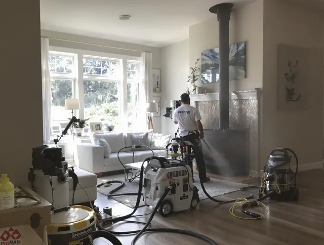 Soot removal service by Jurupa Valley Chimney Sweep for a fireplace in Jurupa Valley, CA